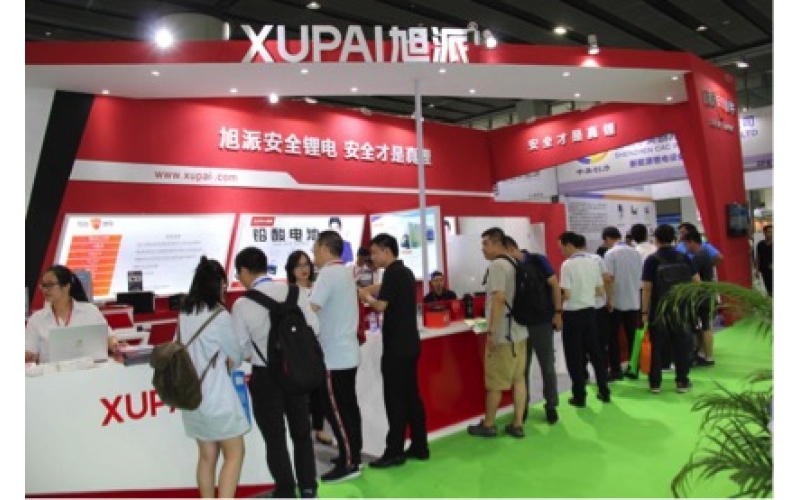 旭派亮相亞太電池展，綻放中國制造魅力！